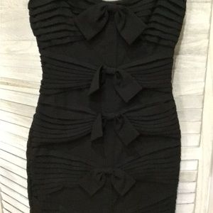 BCBG Maxarziria Strapless Cocktail Dress